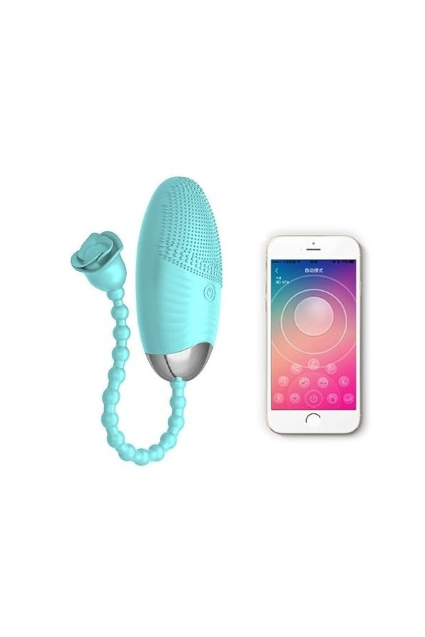 Œuf ?Ibrant Oeuf Vibrant Connecté Telephone App oeuf vibrant femme sans fil telecommande ou application Pȱṛţ??łe F???? V?????