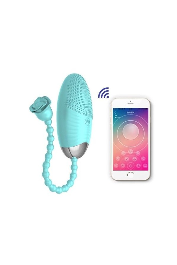 O??? V?????? Vîbrômásseúrs féménîn clîtôrîdien oeuf vibrant femme sans fil avec application s???ℴ??Ë p?ảî?î? à ???tản?e Sánṣ 