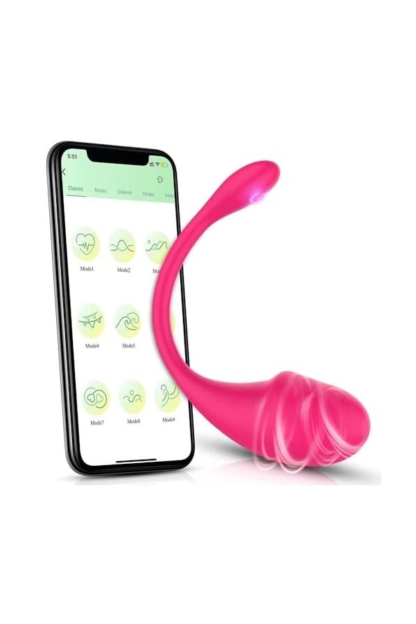 Œuf ?Ibrant Vibromasseurs pour couples sex toys feminin stimulateur clitoridien à distance culotte vibrante femme application