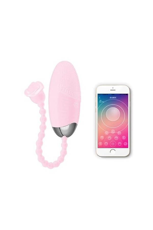 C??ℴ??ℯ ???????e Vibromasseurs Feminin à Distance Silencieux oeuf vibrant femme sans fil avec application Masseur Vibrant pou