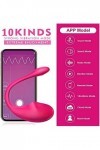 Mini oẹûf Oeuf Vibrant Connecté Telephone App oeuf vibrant femme sans fil application Vibromasseür Femme Clitoridien