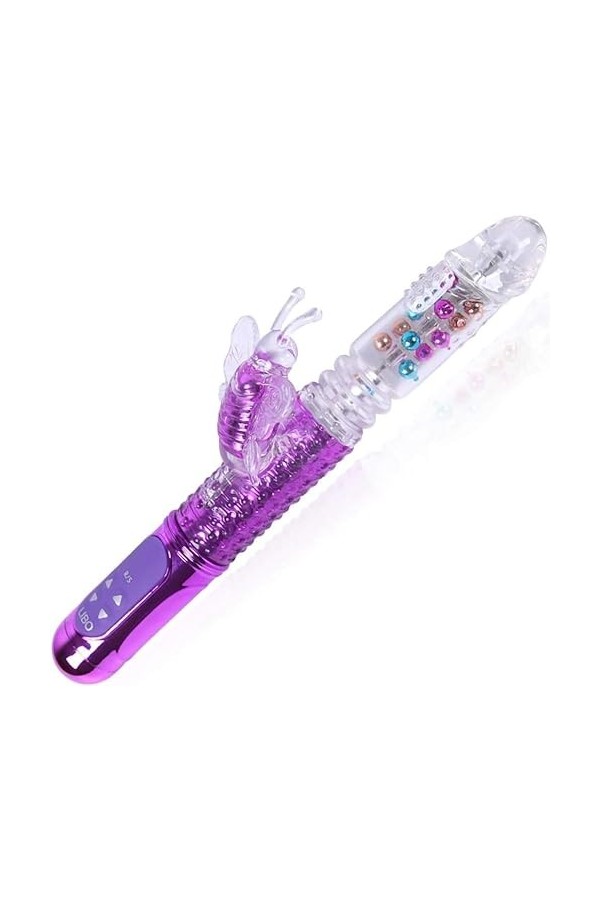 Vibromasseur Rabbit Sextoyse Transparent Vibromasseür Femme Clitoridien Süceur Point Ġ,Sextoys-e Femme Ṿib-r-an-t Aspiration,