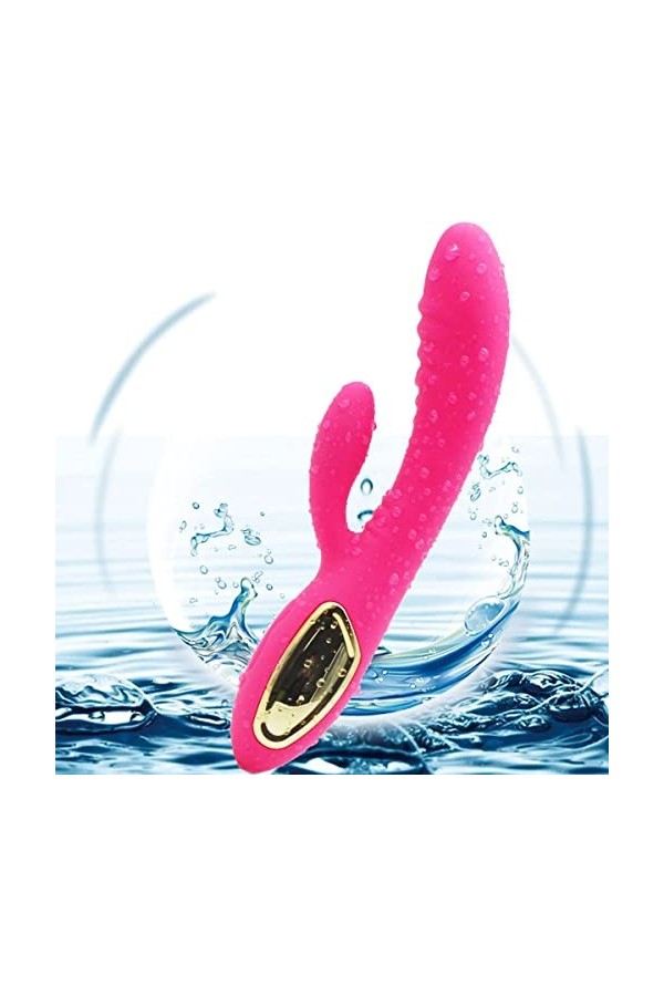 Stimulateur de Clitoridien Gode Vibrant Femme Masseur portable,télécommande étanche 10 modes de fréquence Vîbrómâssěur Vîbran