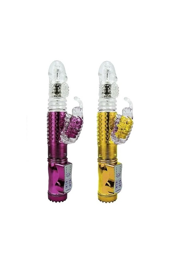 Vibrateur Sexuel Rabbit avec 7 Modes de Vibration Sëx Tôýs Feṃṃe Šëxęs Fémmé grande taille jouets a sucer clitoridien Six jo