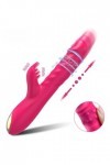 Vibreur Vibrateur de poussée télescopique Pour femmes Clitoris léchant Clitoris produits pour adultes jouets sexuels Pour fem