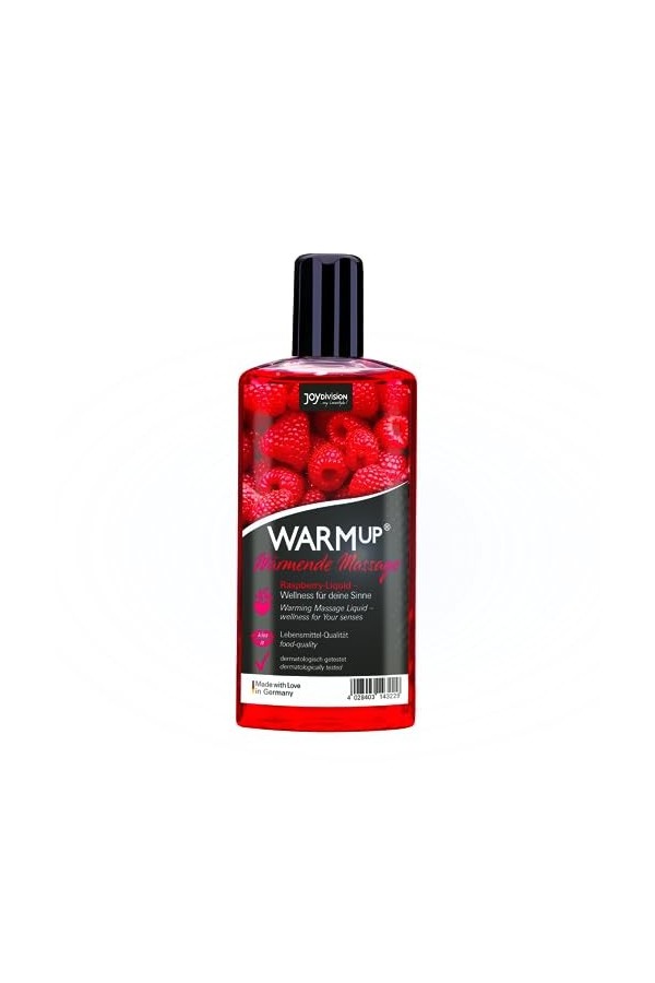 WARMup - 6184110000 - Huile chauffante comestible gout cerise - 150 ml