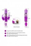 Vibro-masseur Couple, Vibro-masseur Clitoridien Suceur, ṧeẋ Toyspour pour Femme Vibrant, Sextoyse Couple Plaisir Femme, Godes
