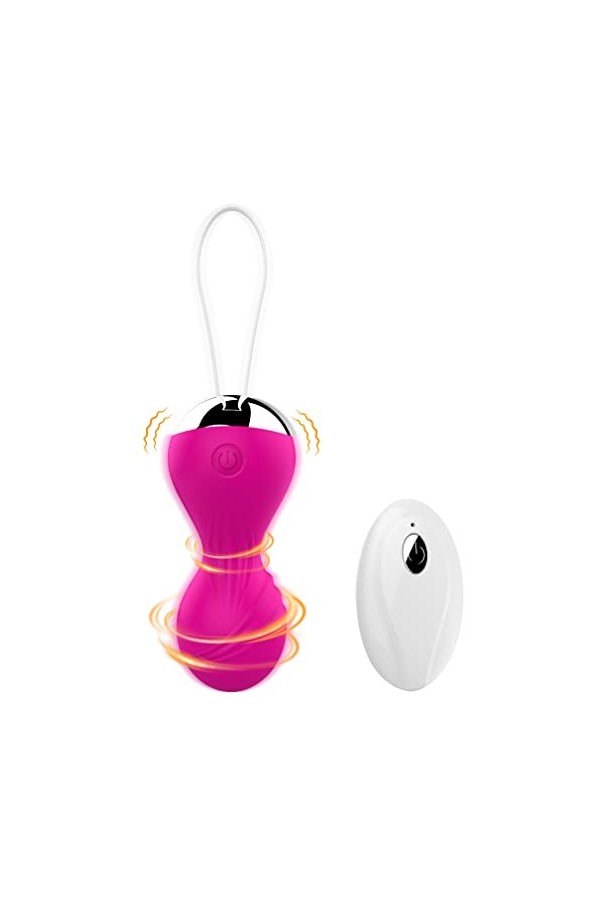 Oèuƒ vibr?nt oeuf Vibrant Plaisir Couple pětỉt vỉƀromassěurs fěmỉnỉn v02 oeuf vibrant sans fil