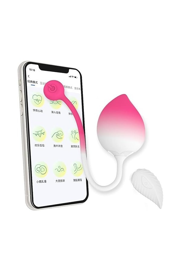 Oℯ?? V?????? Mini Vibromasseurs Feminin Petit Oeuf Vibrant Connecté Telephone oeuf vibrant femme sans fil telecommande ou app