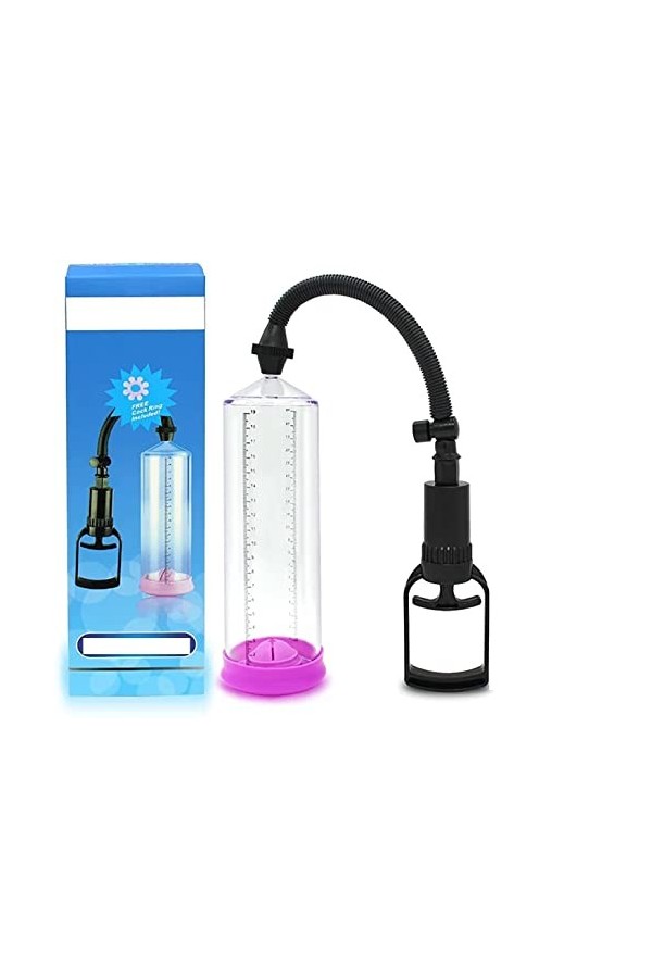 FiavUs?-Éx Tøy? ??d??iche-Pompe Pénis Agrandissement Vacuum Manuelle,Masturbâteur Homme Succion Va et Vient,Augmenter et de P