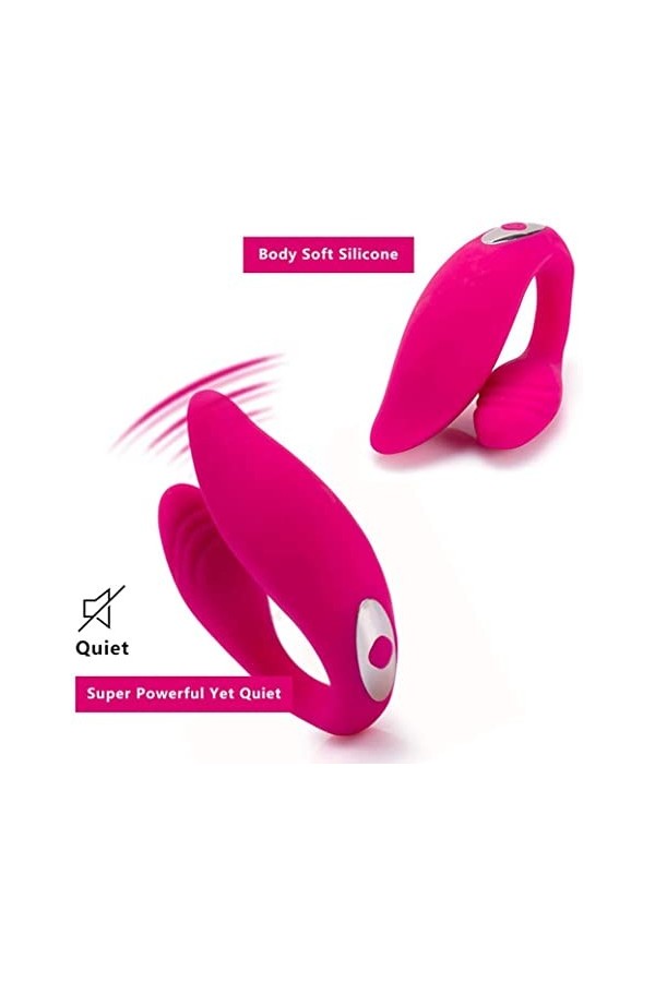 SieHam Vibro*Mass*Eur Clit*Oris A*Vec T*Élécommande,?È?F Vîbrant ?Ans ?Il Pour ?È??E Silic7 Modes Vibrations Vîbromàsséur Fém