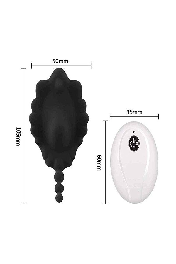 Vǐbrǎting moteur Wearable papillon Avec chauffage Oral Lechez Vǐbrǎntors for les femmes à distance for les femmes Vibrarter B