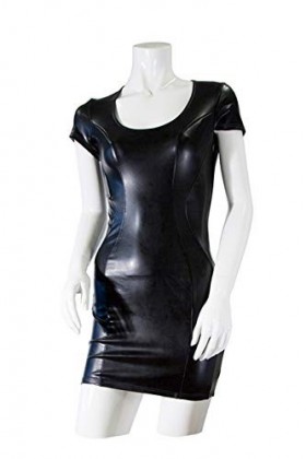GP DATEX Mini-Robe Noir Taille L