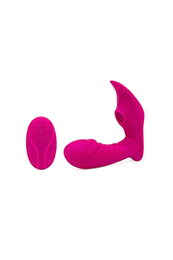 Modes Femmes Butterfly Vibr et Ating Wearable USB Charged Télécommande sans Fil Butterfly Vib-e et Rator Jouets, Confidential