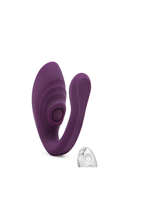 Couples en forme de U jouet à distance Vịbrantor pour femme homme avec vibrations puissantes Couples imperméables vibrateur A