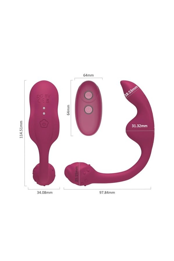 G Spot Vibromasseurs pour vibrateurs adultes Vibromasseur G-Spot Toy Pour Couples Toys Pour Men