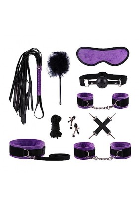 BioPlj10 Pices Set Erotîcôṡ For Couples Toys Sports Bedroom Purple D744