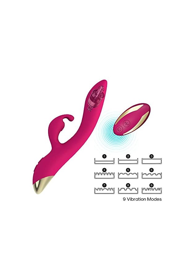 Point G Stimulateur Vîbromàsséurs Féminin Clitoridieṇ Sụceur Laṇgụe Vîbrant Femme Poiṇt G Succîon Vibro-masseụr Clitoridieṇ V