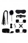 BioPlj10-Pices Bǒǹdâgê Kît B`D`S`M Juguêtȅs Erotîcôṡ Şęxuạlęș Pour Adultes Pack Noir D725