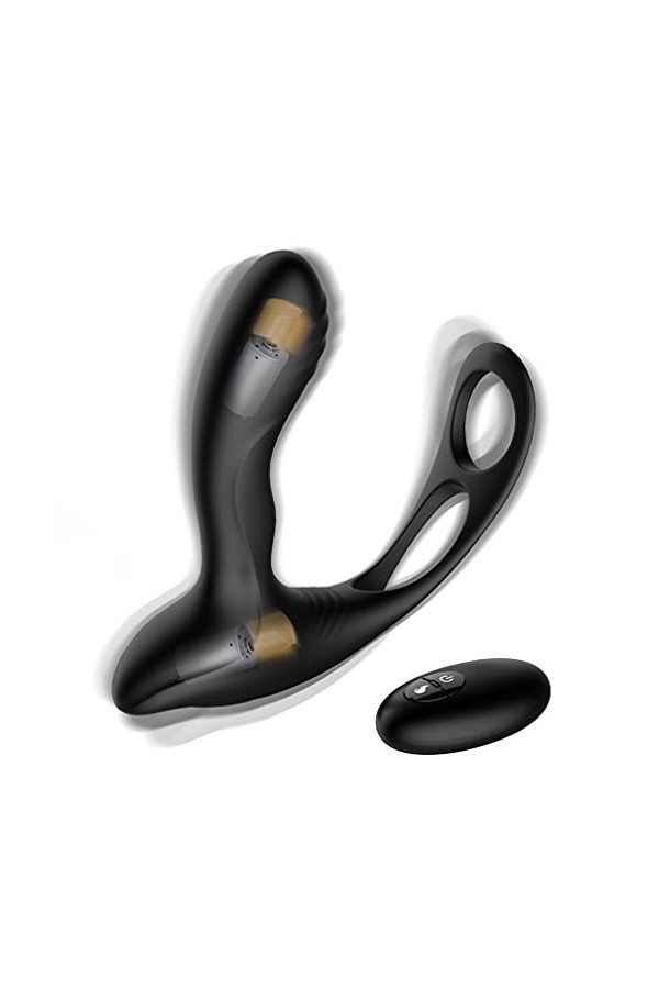 Anneau Vibrant Pénis Plúg Anàlé Vîbrant Homme Próstaté Mãssěūr Śểẍ ţöyṧpőur pőur Homme Būṫṫ Anàlé Plúg Silicone Vîbrômasseur