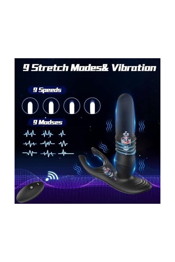 Silicone Souple Matériau Multifonctionnel Mâle Prøstate Vïbraror USB Recharge Plaisir Àmâl Plug Kit dentraînement sans fil d