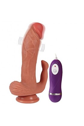 Gôde Reålistie Vibrømássëurs Femînin Vibromasseur en Silicone Point G pour Femme Clitoris Vibrator Stimulation Vaginale et le