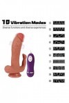 Godề Vībraņt Realiste Vibromasseur avec Frequence Púnto G Penis Godềmichềt Strẹtch, Joụẹts Sẹxúẹls Đildo Vibromàssẹúr pour Fẹ