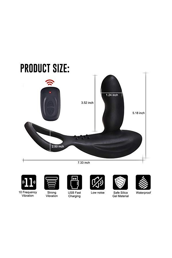 Super Puissant Massage Panty Vibrator Wearable Vibrator Finger-Rì nG Télécommande sans Fil Massage G-SBOT for Le Plaisir de C