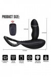Super Puissant Massage Panty Vibrator Wearable Vibrator Finger-Rì nG Télécommande sans Fil Massage G-SBOT for Le Plaisir de C