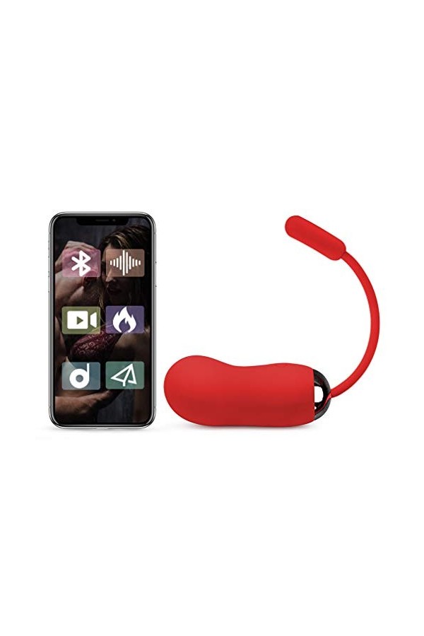 Oeuf de Massage Stimulation sextoy clitoridien Bullet Vibrateur Silencieux