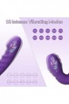 Clitoridienne Stimulateur Sextoyse Plaisir Femme,Clitoridien Suceur Stimulateur Point g et Sein Puissant Silencieux Femme JG3