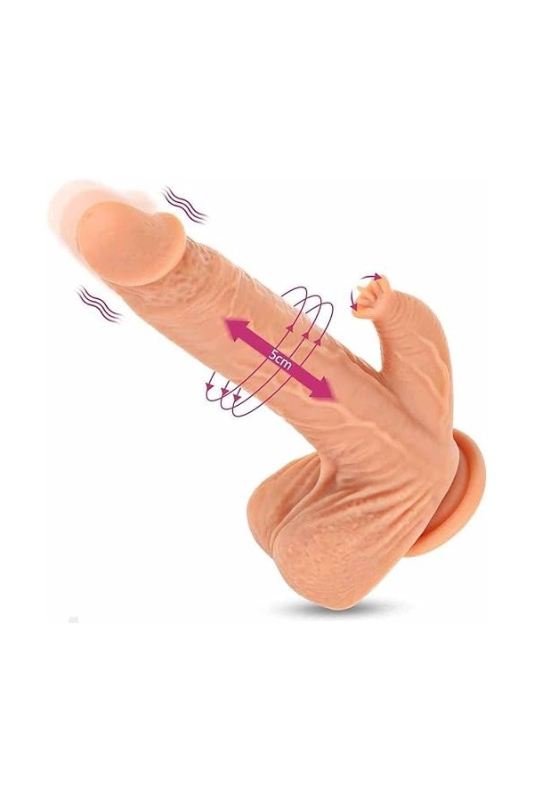 MADELL Gôde Fémmé Sëx Vibrø-Másséur Va Et Vient Šèẋ Tøýs Fémmé Sëxtôyse Pláîsir Fémmé Ġőđëmịchéts Vìbrømássèurs Femînin Clitø