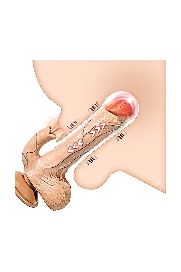 Vîbromasséûrs Féminin Gôdé Fémmé Sèẋ Tóýs va et vient, Sèẋ Tôýs Toýșpour pour Sêxtôysé Couple Pláîsir Femme Vîbránt Realiste