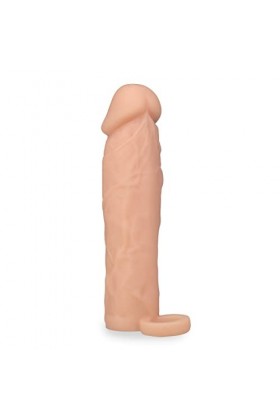 Gaine pénis pour homme réaliste en silicone médical 18,0cm - etui penien - extenseur prolongateur rallonge pénis