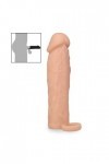 Gaine pénis pour homme réaliste en silicone médical 18,0cm - etui penien - extenseur prolongateur rallonge pénis