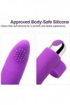 Doigt Vibro-masseur Pour Femme Doigt vibrant Vîbròmãśseūrs Feminin Clîtôrîdîen Point G Stimulateur