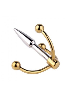 ADASTE Kutocesy Dilatador Pénis Avec Poignée Fixe Harnais En Acier Inoxydable Pour Hömmé Masturbation Dilatateurs,Sounding Ur