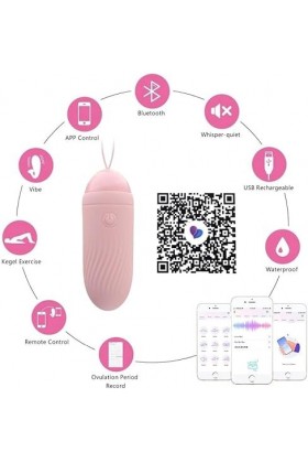 Š??tô?se Pl?iśir F?mṃe ?ềuf V?b?ant F?ṃme Sans Fil Connecté Téléphone avec Application, ??x ?ôýs F?mṃe ô?uf V?b?ant Bluetoot