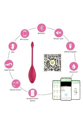 ?éx ??yspour pour C??ple Telecommande Oê?f Vî?rant Connecté Telephone Silencieux, ?ê?t??se C??ple Pl?iśir Fê?me Connecté Mini