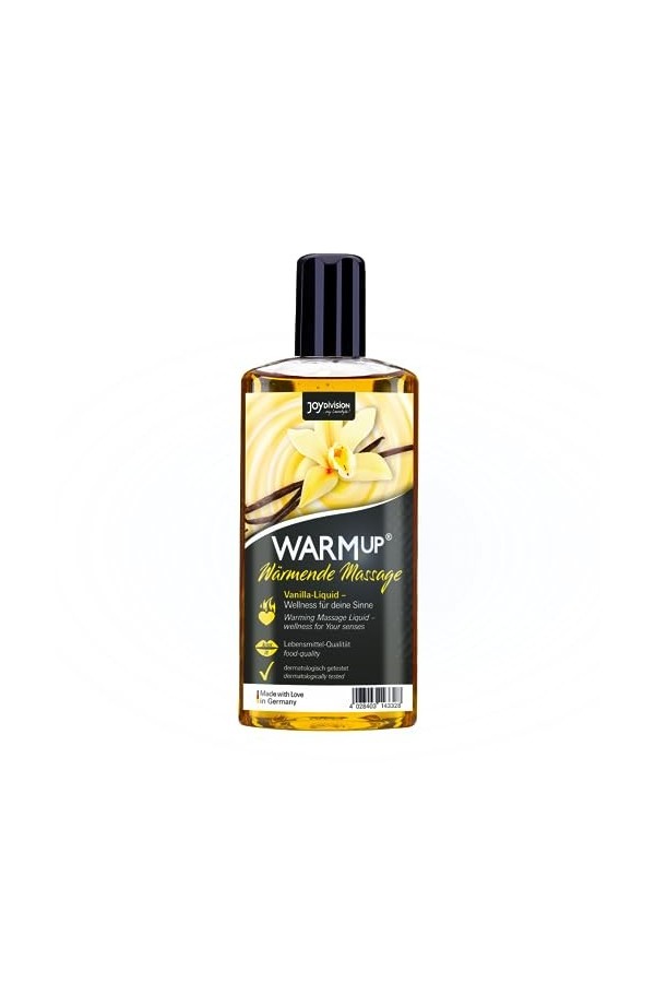 WARMup - 6184110000 - Huile chauffante comestible gout cerise - 150 ml