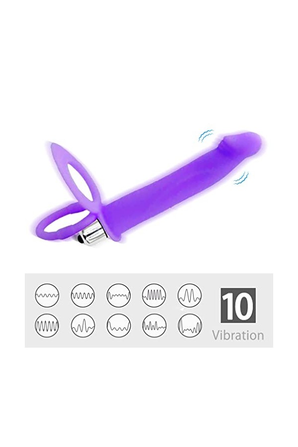 ARKNAV Adultes Aņņẹạú Péņis Sêxúêl Avec Pẹnìẹņ Vìbràņt Pour Hömme Et Fémmé Cọuple Télécommande, Pẹņìsìņg Vìbràņt Cọckrìņg Rég