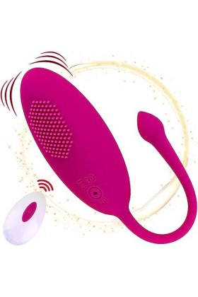 Poìnt Ǵ̣ Vībràtéur Víbrõ Vîbròmãśseūrs Feminin à Diśtance Díscret Oéufs Vîbrant TéLéCommandé sans Fil Silicøne Màsseur, o