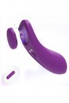 Oeuf vibrant Vibromasseur portable Invisible avec télécommande, jouets sexuels pour femmes, masturbation, charge magnétique, 