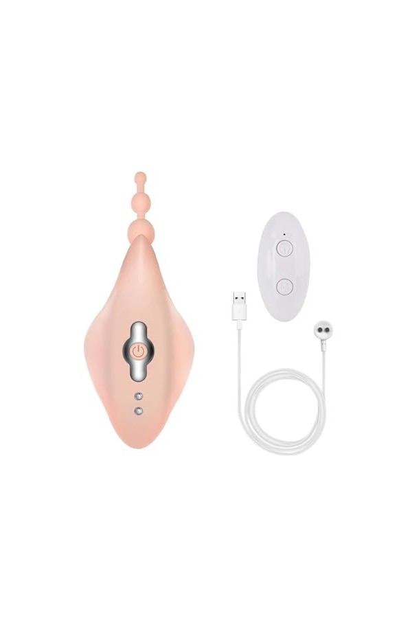 Oeuf vibrant Vibrateur de culotte portable à 10 vitesses, œuf vibrant Invisible, télécommande, masturbateur, Machine sexuelle