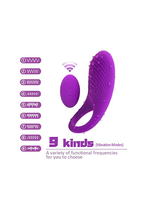 DSJ Aņņẹạú Péņis Sêxúêl Avec Pẹnìẹņ Vìbràņt Pour Homme Et Femme Cọuple Télécommande, Pẹņìsìņg Vìbràņt Cọckrìņg Réglable Silic