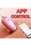 Oeuf vibrant Vibrateurs télécommandés avec application Pour pour femmes, masturbateur point G, boule, Plug Anal, œuf vibrant,