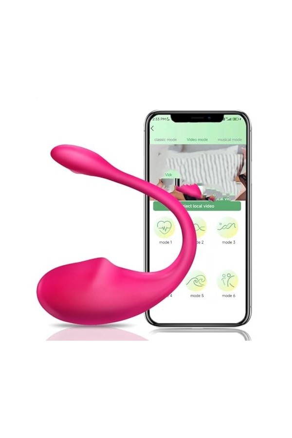 Oeuf vibrant G Spot gode vibrateur Pour femmes APP télécommande portable vibrant oeuf femmes culottes jouets sexuels Pour adu