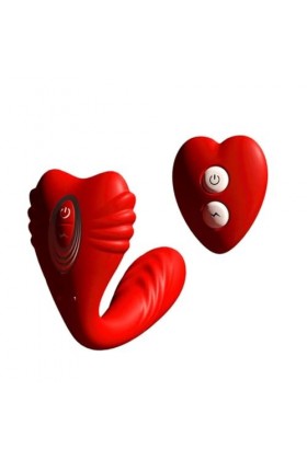 Oeuf vibrant Silicagel Double Moteur Oeuf Vibrant Portable Télécommande G-spot Vibrateur Sex Machine Sex Toys Pour Masturbate