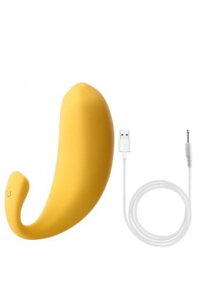 Oeuf vibrant Oeuf vibrant en forme de banane à 9 vitesses, télécommande, point G, gode vibrateur Pour pour femmes, Machine se