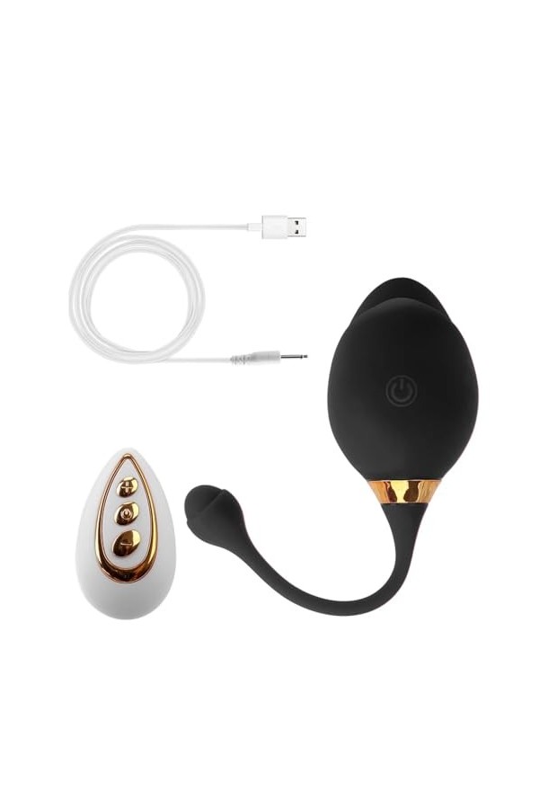 Oeuf vibrant Pour – vibrateur dœuf de saut à 10 vitesses, Machine sexuelle vibrante à distance, point G, jouet sexuel pour f